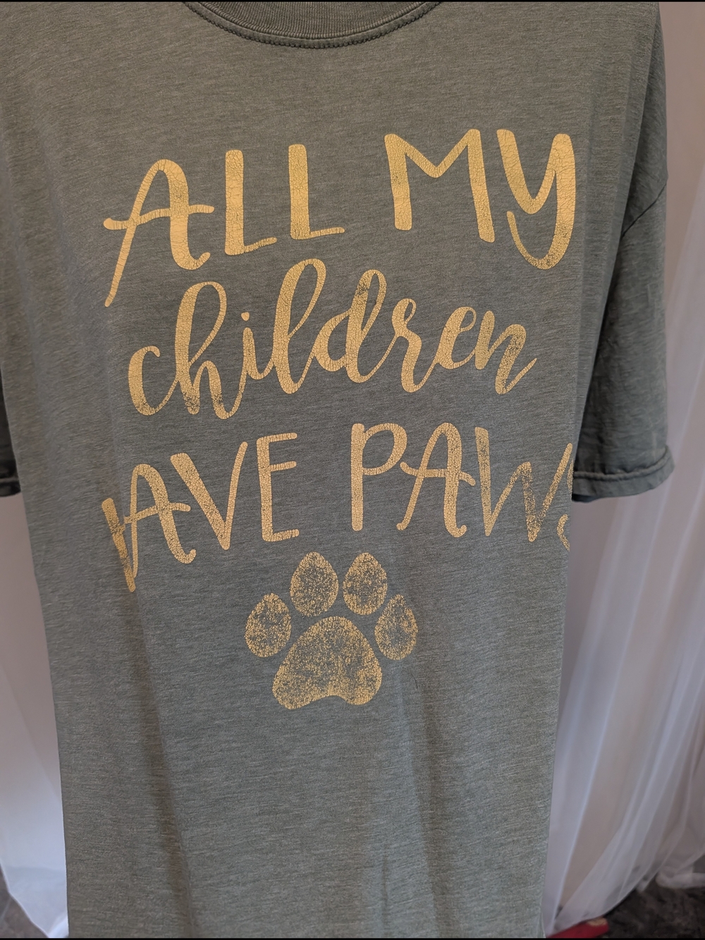 "All My Children Have Paws" Tshirt - Picture 3 of 5